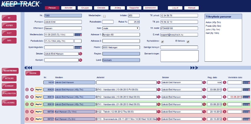 Person-Registration Person
