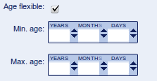 Age flexible Age flexible