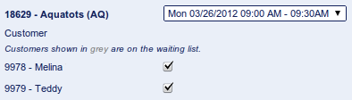 Attendance window Attendance window